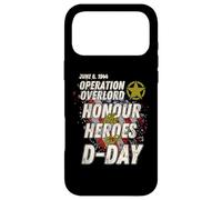 Custodia per iPhone 17 Pro Max HONOUR HEROES of D-DAY landings celebrazione design