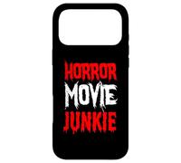 Custodia per iPhone 17 Pro Max Horror Funny - Drogato di film horror