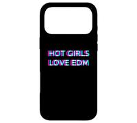 Custodia per iPhone 17 Pro Max Hot Girls Love EDM Techno Music Festival Raver Dance Rave