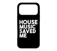 Custodia per iPhone 17 Pro Max House Music Saved Me Techno DJ Rave Danza Musica Club Amante