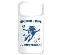 Custodia per iPhone 17 Pro Max HOUSTON I HAVE SO MANY PROBLEMS X Racoon Procione astronauta