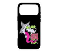 Custodia per iPhone 17 Pro Max "Howling Wolf" Retro Biker Lowbrow Wolves Rockabilly 50s