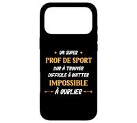 Custodia per iPhone 17 Pro Max Humour professeur sport homme super prof de sport