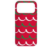 Custodia per iPhone 17 Pro Max Hungarian Red Green White Arcs Curved Pattem