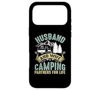 Custodia per iPhone 17 Pro Max Husband Wife Camping Partners Life RV Lovers