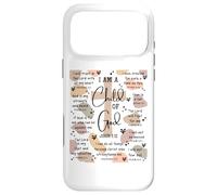 Custodia per iPhone 17 Pro Max I Am A Child of Dio Bibbia Versi Religiosi Cristiani Regali