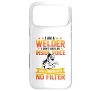 Custodia per iPhone 17 Pro Max I Am A Welder I Don't Have An Inside Voice Just A Mouth With
