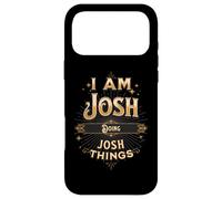 Custodia per iPhone 17 Pro Max I Am Josh Doing Josh Things Divertente Celebrazione