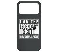 Custodia per iPhone 17 Pro Max I am the leggendary shirt, idea regalo per Scott
