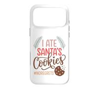 Custodia per iPhone 17 Pro Max I Ate Santas Cookies No Regrets Funny Christmas