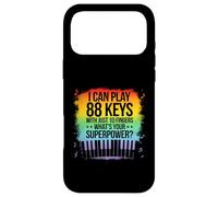 Custodia per iPhone 17 Pro Max I Can Play 88 Tasti Pianoforte Jazz Music Keyboard Player Compositore