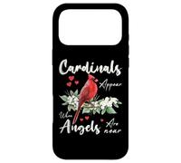 Custodia per iPhone 17 Pro Max I cardinali compaiono quando gli angeli sono vicini all'amante del cardinale rosso