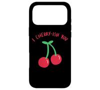 Custodia per iPhone 17 Pro Max I Cherry-Ish You Divertente Ciliegia Ti amo San Valentino
