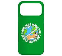 Custodia per iPhone 17 Pro Max I criceti fanno girare il mondo, Giornata della Terra