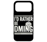 Custodia per iPhone 17 Pro Max I d Rather Be DMing Gioco RPG da tavolo Roller Master Dice