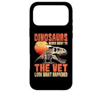 Custodia per iPhone 17 Pro Max I dinosauri non sono mai andati dal veterinario Guarda cosa è successo Vet Tech