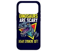 Custodia per iPhone 17 Pro Max I dinosauri sono spaventosi La sindrome di Down non lo è - T-Rex Dino