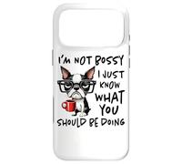 Custodia per iPhone 17 Pro Max I Don't Do Mornings Grumpy Dog Coffee