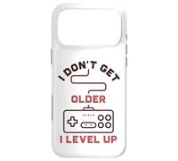 Custodia per iPhone 17 Pro Max I Don't Get Older I Level Up - Gamepad Retro Gaming Divertente
