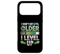 Custodia per iPhone 17 Pro Max I Dont Get Older I Level Up Video Game Gaming Gamer Compleanno