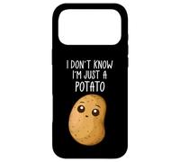 Custodia per iPhone 17 Pro Max I Don't Know I'm Just A Potato Funny Kawaii Potato Saying