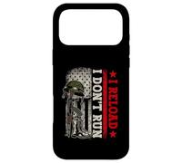 Custodia per iPhone 17 Pro Max I don't run I Reload Vintage Bandiera USA Patriottica