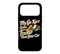Custodia per iPhone 17 Pro Max I go-kart classici che corrono il mio go kart va più veloce di