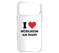 Custodia per iPhone 17 Pro Max I Heart Mühlheim am Main Germany Love German Souvenir Item