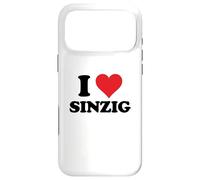 Custodia per iPhone 17 Pro Max I Heart Sinzig Germany Love German Souvenir Item