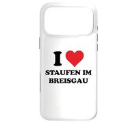 Custodia per iPhone 17 Pro Max I Heart Staufen im Breisgau Germany Love German Souvenir Ite