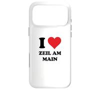 Custodia per iPhone 17 Pro Max I Heart Zeil am Main Germany Love German Souvenir Item