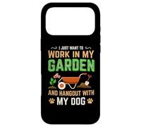 Custodia per iPhone 17 Pro Max I just want to work in my garden and hang out with my dog