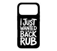 Custodia per iPhone 17 Pro Max I Just Wanted A Back Rub Aspettando la mamma incinta