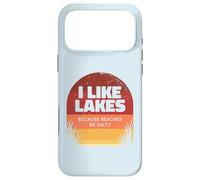 Custodia per iPhone 17 Pro Max I LAGHI perché le spiagge sono salate Funny Beach Meme