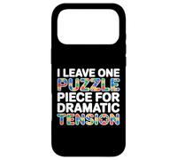 Custodia per iPhone 17 Pro Max I LEAVE ONE PUZZLE PIECE FOR DRAMATIC TENSION