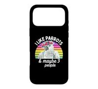 Custodia per iPhone 17 Pro Max I Like African Grey Parrots and Maybe 3 People