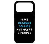 Custodia per iPhone 17 Pro Max I Like Bearded Collies And Maybe 3 People Collie Barbuto