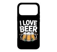 Custodia per iPhone 17 Pro Max I Love Beer Lager Celebration Momenti divertenti