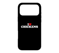 Custodia per iPhone 17 Pro Max I Love Chickens