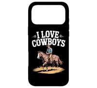 Custodia per iPhone 17 Pro Max I Love Cowboys Rider Passione Vita Occidentale
