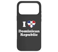 Custodia per iPhone 17 Pro Max I Love Dominican Republic Dominicans