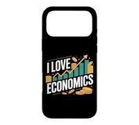 Custodia per iPhone 17 Pro Max I Love Economics Crescita del denaro Passione