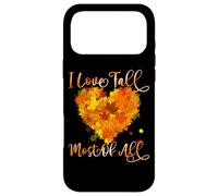 Custodia per iPhone 17 Pro Max I Love Fall Most of All Leaf Heart Autumn Leaves