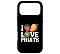 Custodia per iPhone 17 Pro Max I Love Fruits Fragola Kiwi Mango