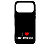 Custodia per iPhone 17 Pro Max I Love Governance - Controllo interno del rischio di conformità cardiaca