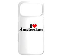 Custodia per iPhone 17 Pro Max I LOVE HEART AMSTERDAM PAESI BASSI OLANDA