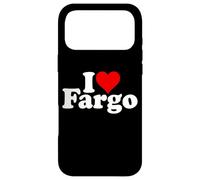 Custodia per iPhone 17 Pro Max I LOVE HEART FARGO NORD DAKOTA