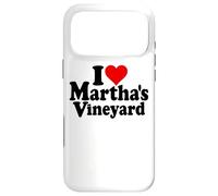 Custodia per iPhone 17 Pro Max I LOVE HEART MARTHA'S VIGNETO MASSACHUSETTS