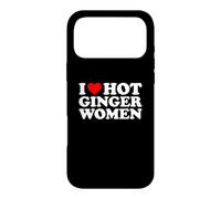 Custodia per iPhone 17 Pro Max I Love Hot Ginger Women
