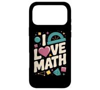 Custodia per iPhone 17 Pro Max I Love Math - Goniometro a forma di cuore